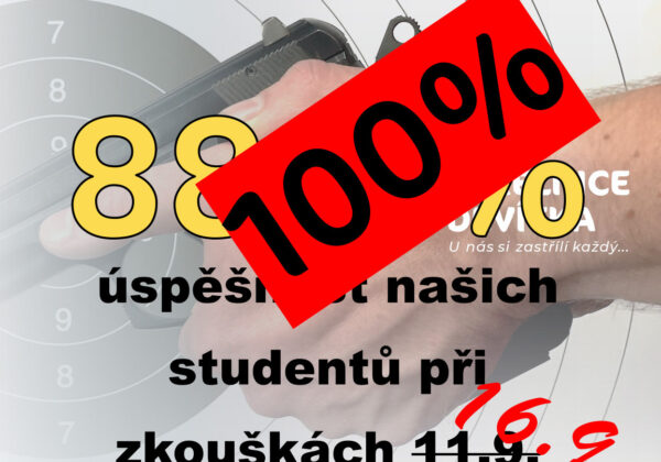 GRATULUJEME VŠEM, KDO I 16.9. ZÍSKALI ZBROJNÍ PRŮKAZ